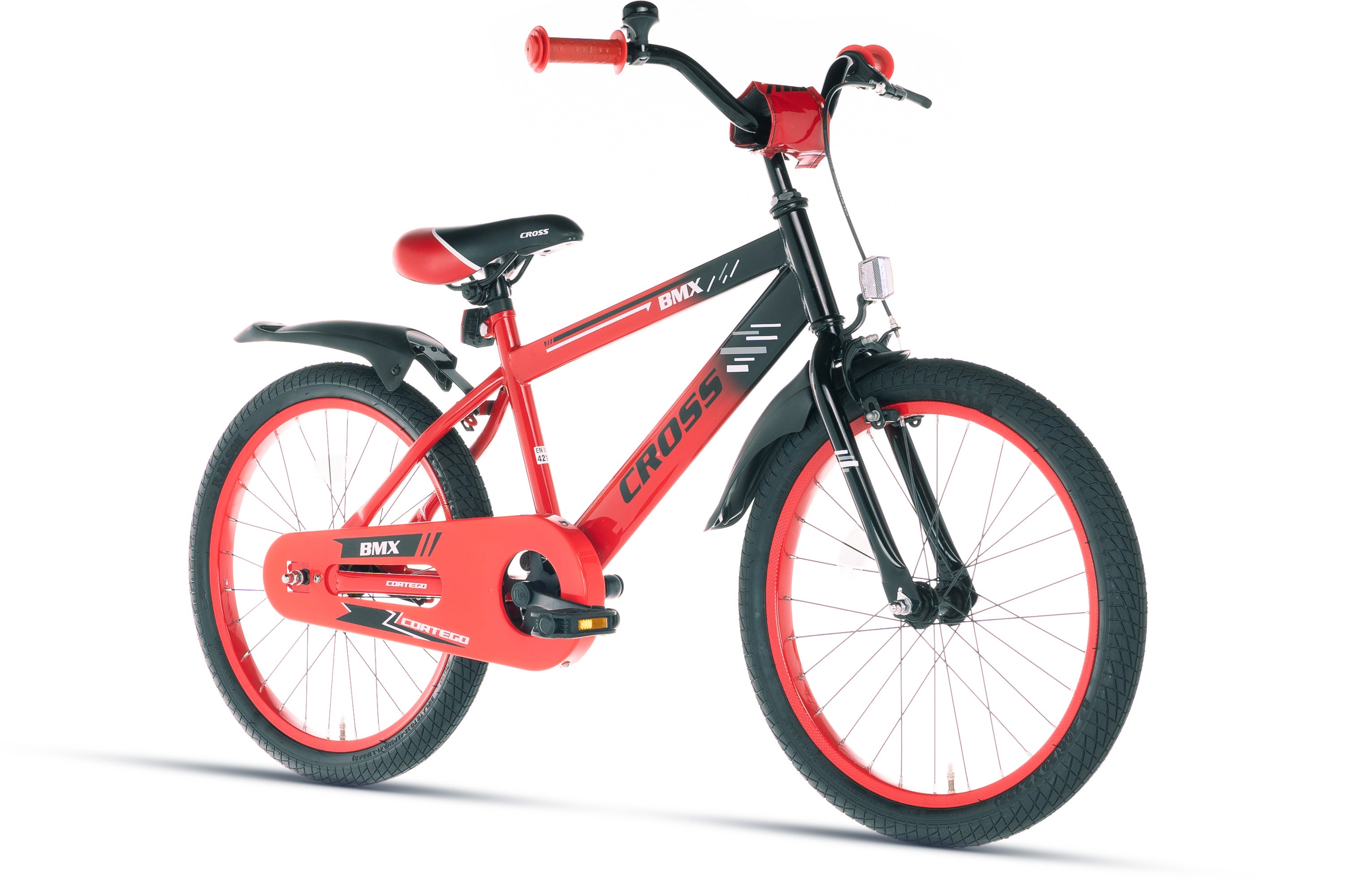 Cortego BMX Cross Jongensfiets rood 20 Inch