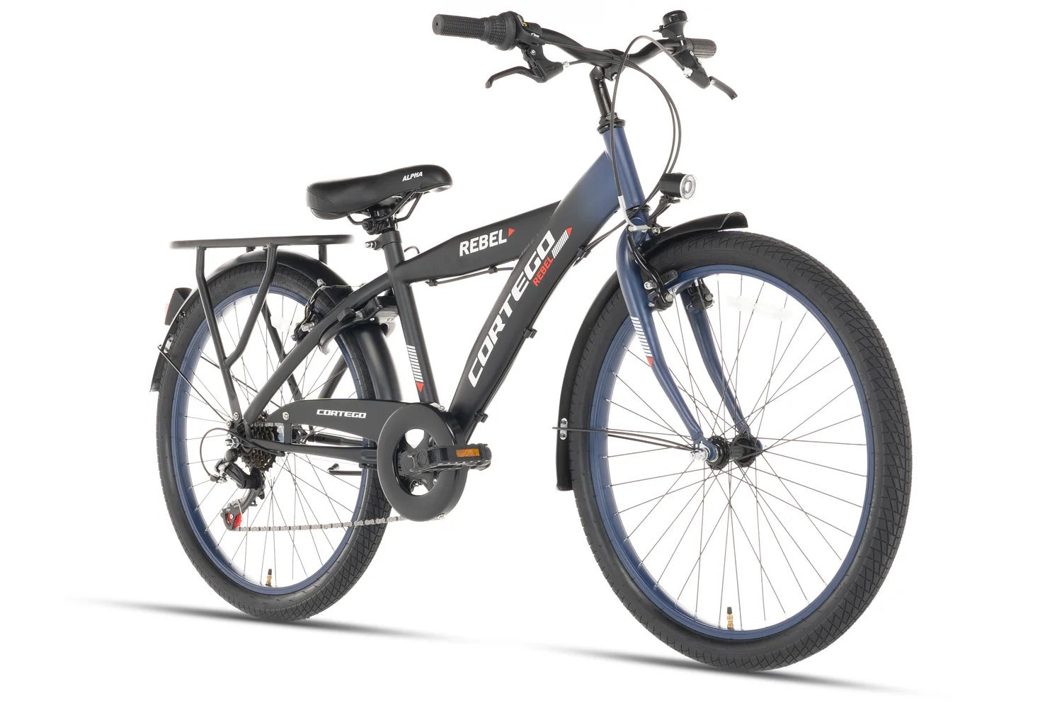 Cortego Rebel Jongensfiets 26 Inch Blauw - 6 Versnellingen