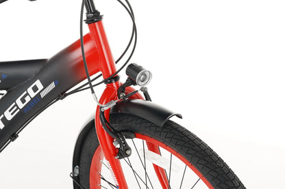 Cortego Rebel Jongensfiets 24 Inch Rood - 6 Versnellingen