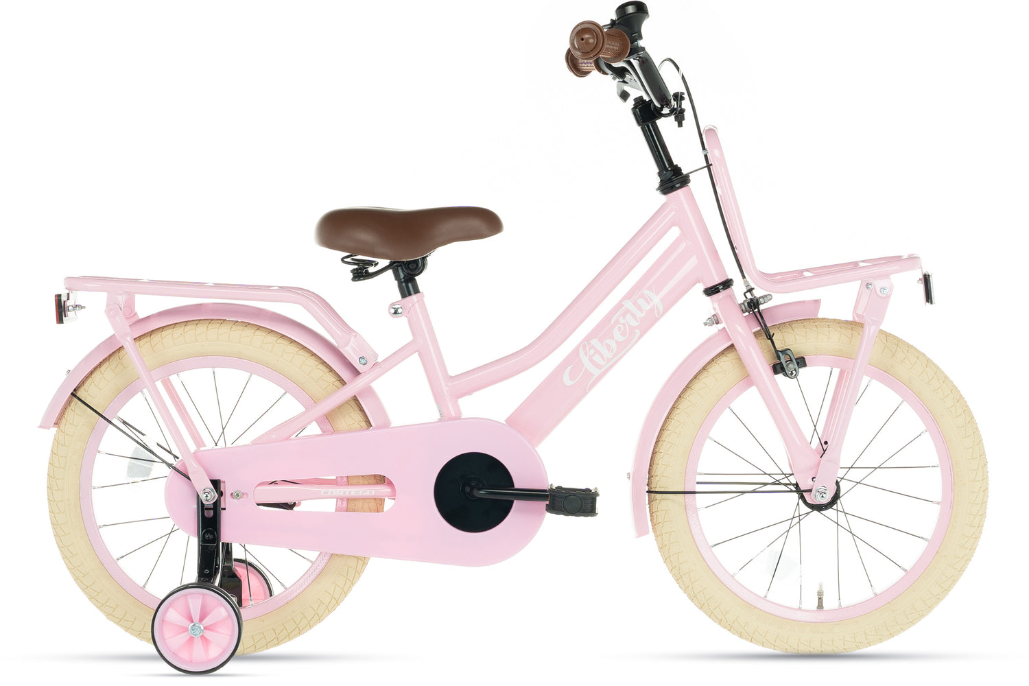 Cortego Liberty meisjesfiets Roze 16 inch