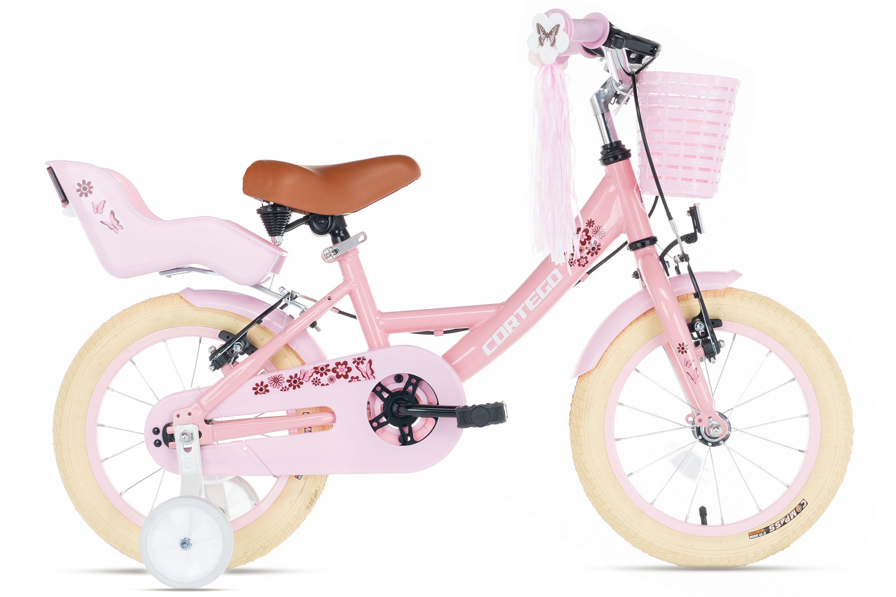 Cortego Liva Meisjesfiets 16 inch Roze