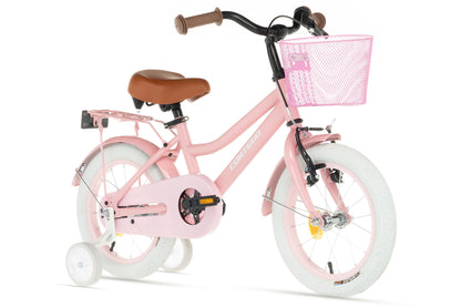 Cortego Mila meisjesfiets Roze 14 inch