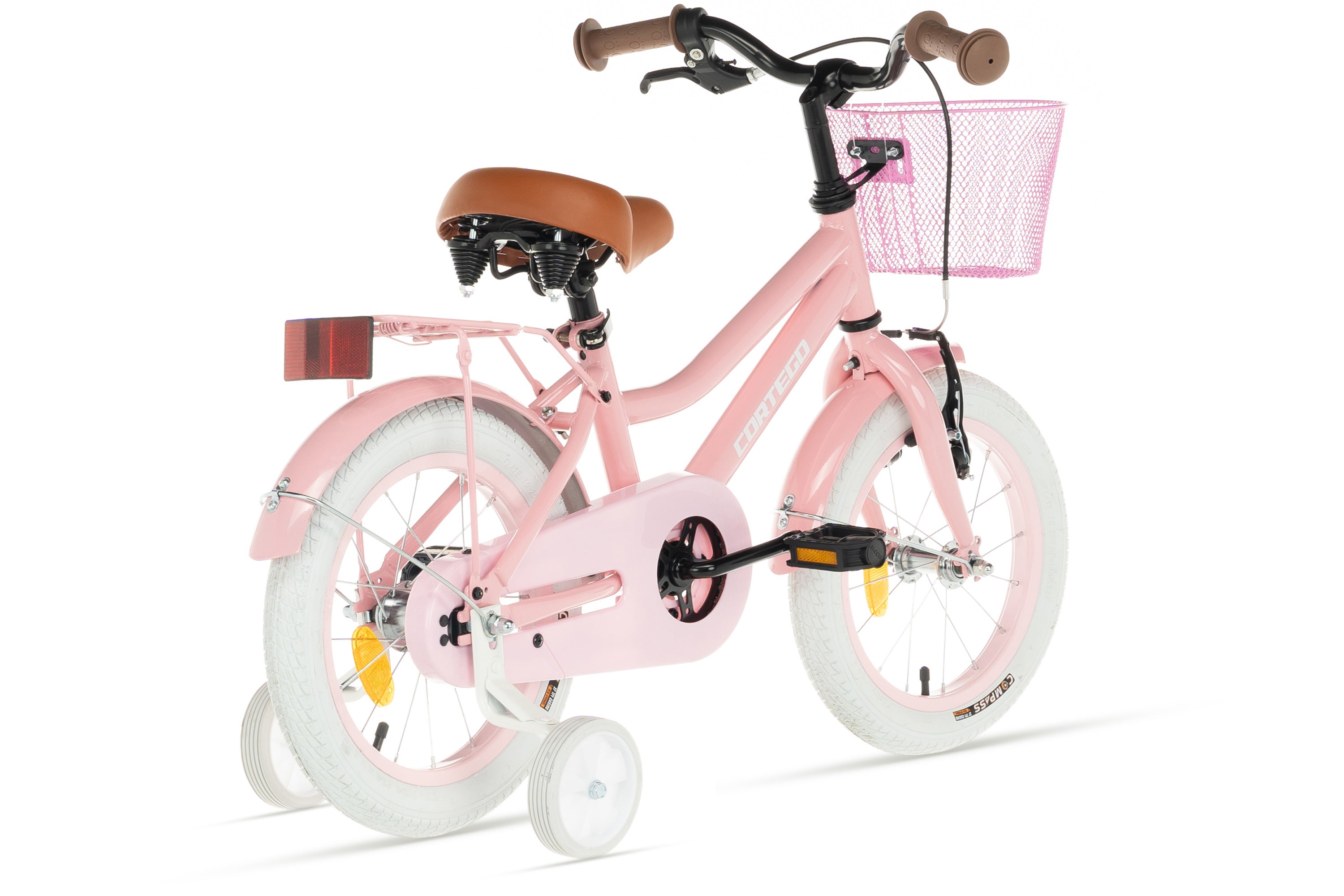 Cortego Mila meisjesfiets Roze 14 inch