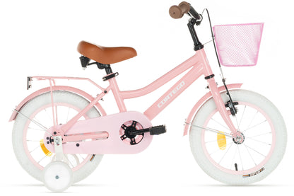 Cortego Mila meisjesfiets Roze 14 inch