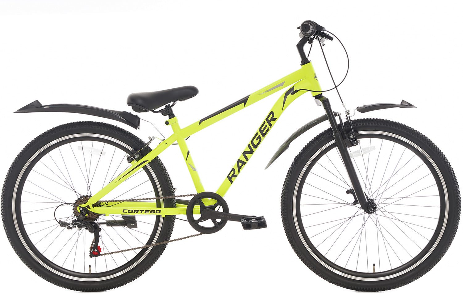 Cortego Ranger 7-speed Jongensfiets 24 inch Fluogeel