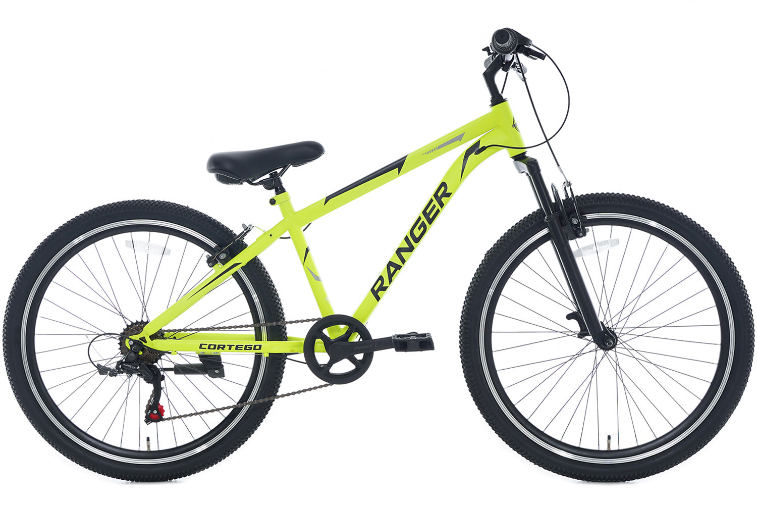 Cortego Ranger 7-speed Jongensfiets 24 inch Fluogeel