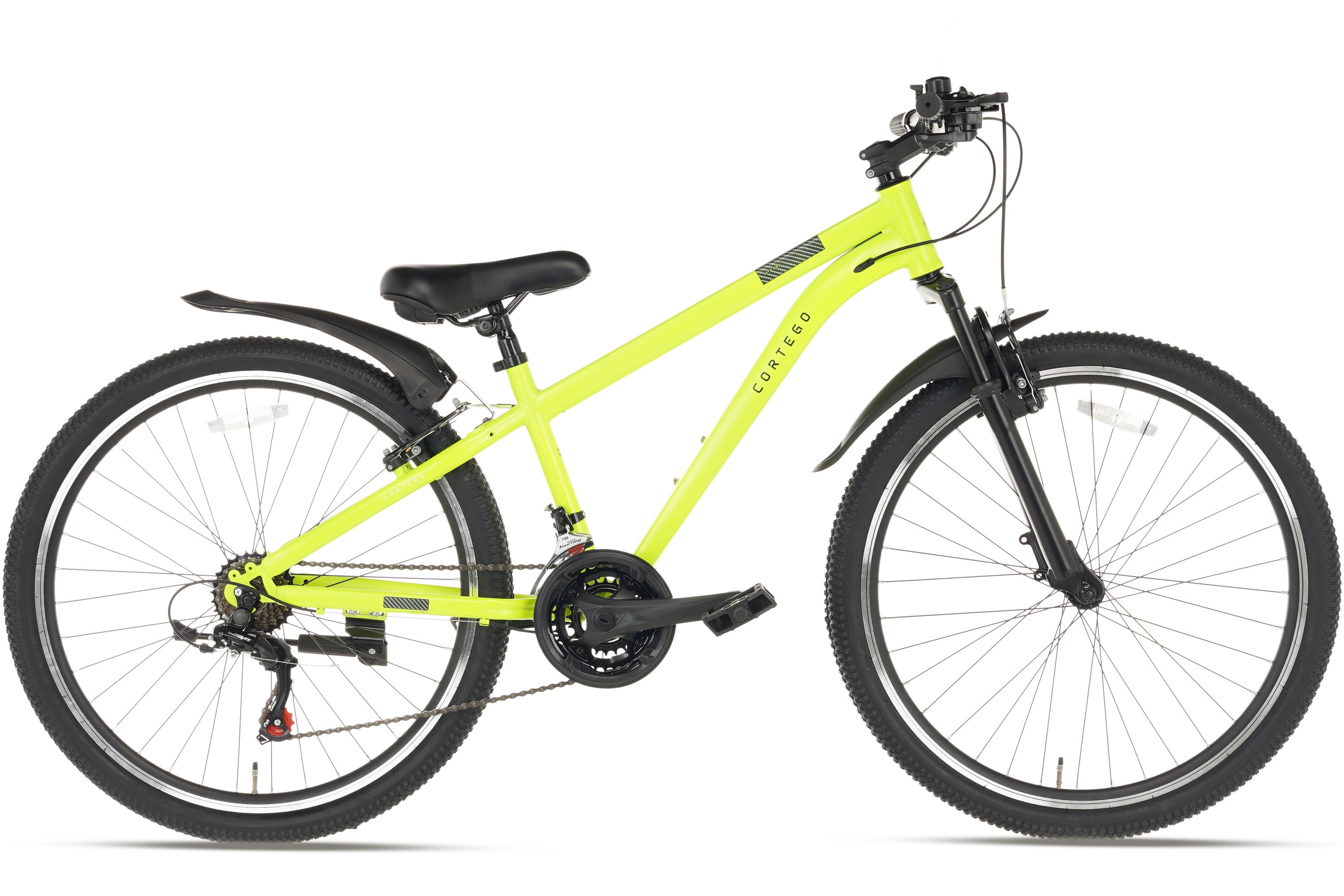 Cortego Ranger Jongensfiets 24 inch Fluogeel - 21 Versnellingen