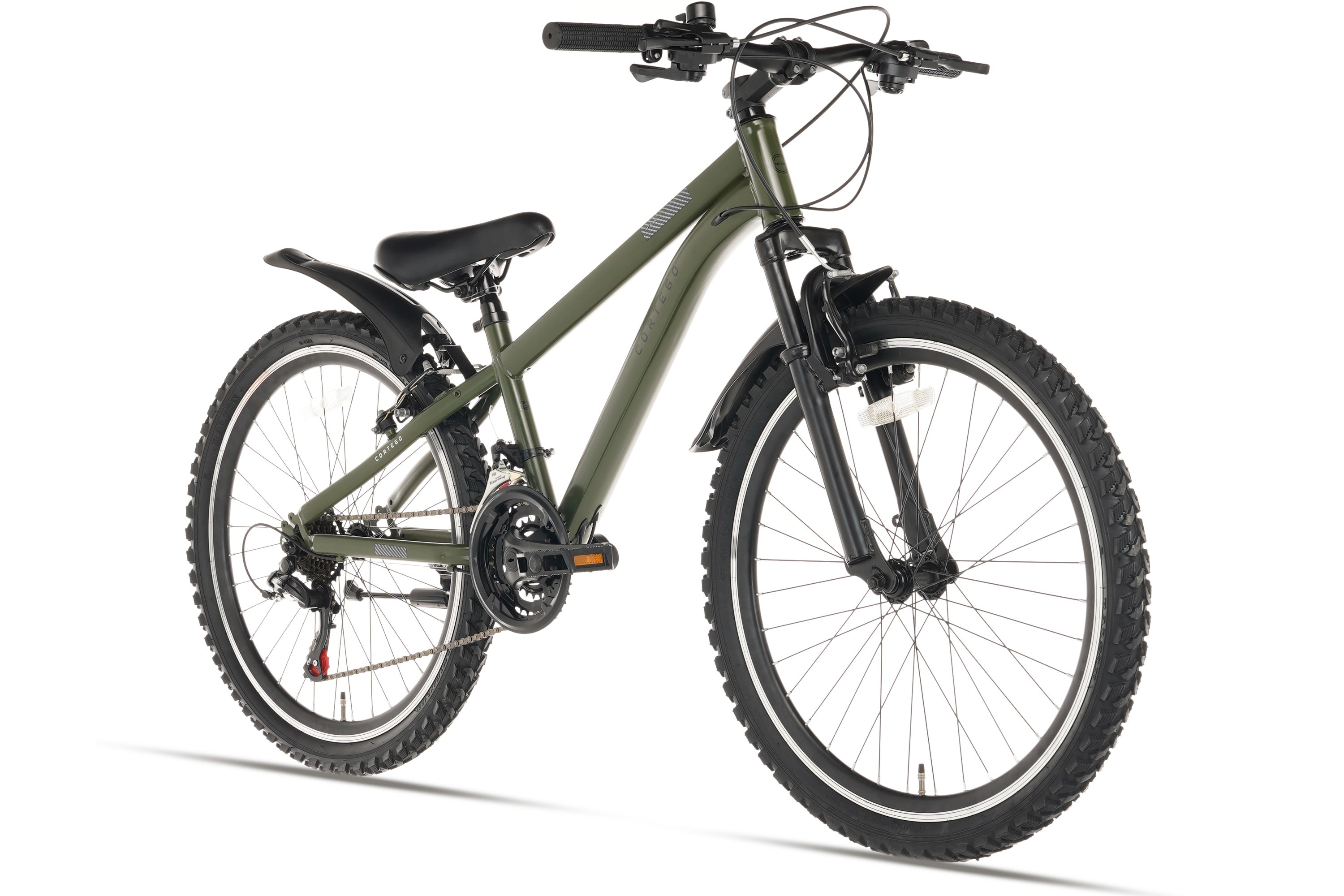 Cortego Ranger Jongensfiets 24 inch Army Green - 21 Versnellingen