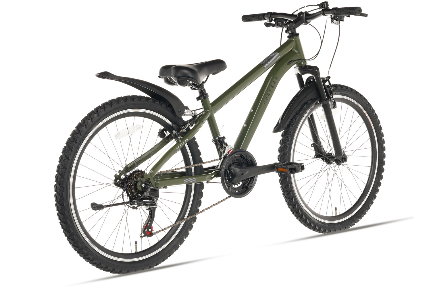 Cortego Ranger Jongensfiets 24 inch Army Green - 21 Versnellingen