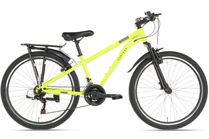 Cortego Ranger Plus Jongensfiets 24 inch Fluogeel - 21 Versnellingen