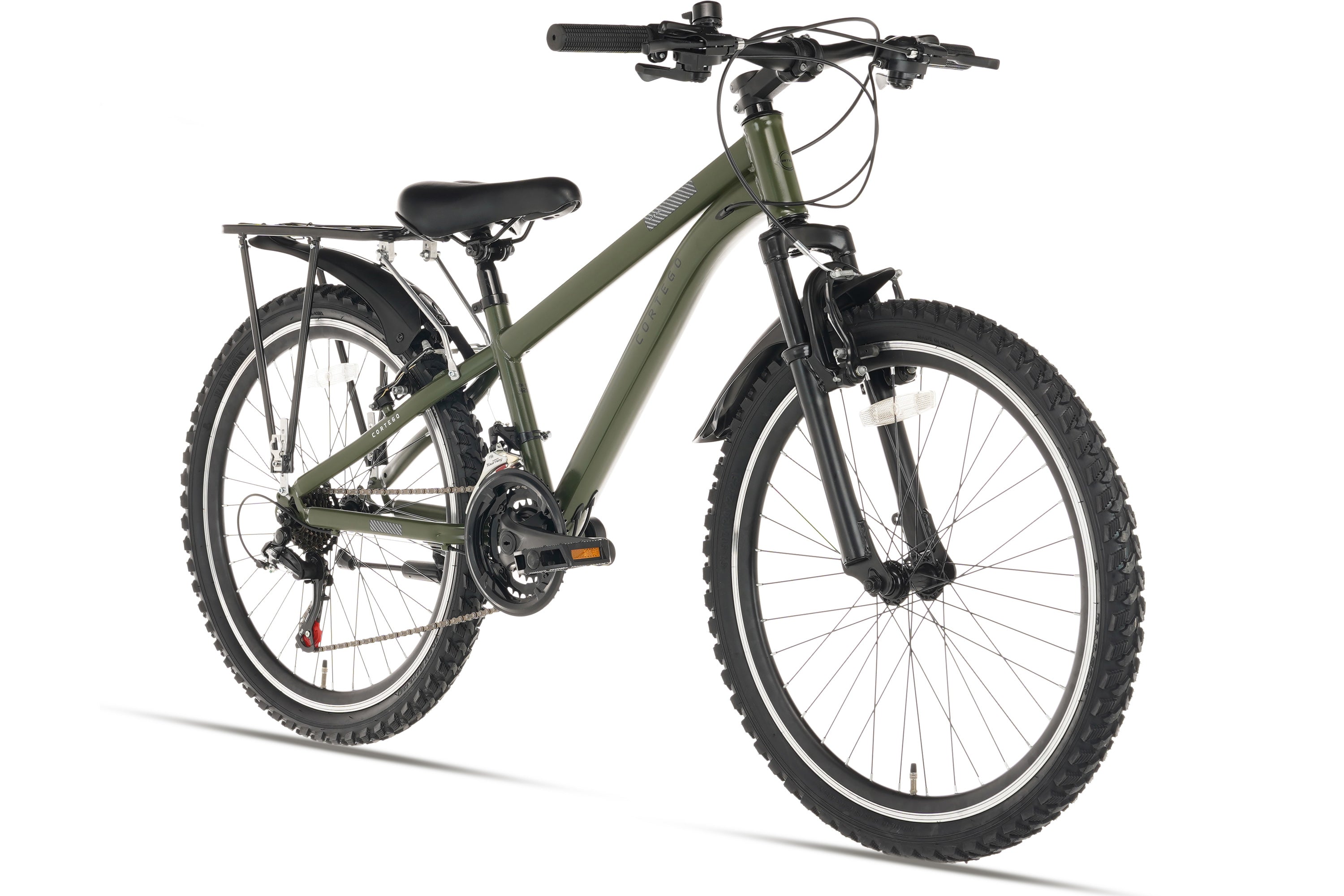 Cortego Ranger Plus Jongensfiets 24 inch Army Green - 21 Versnellingen