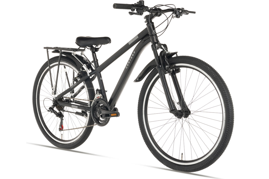 Cortego Ranger Plus Jongensfiets 26 inch Zwart - 21 Versnellingen