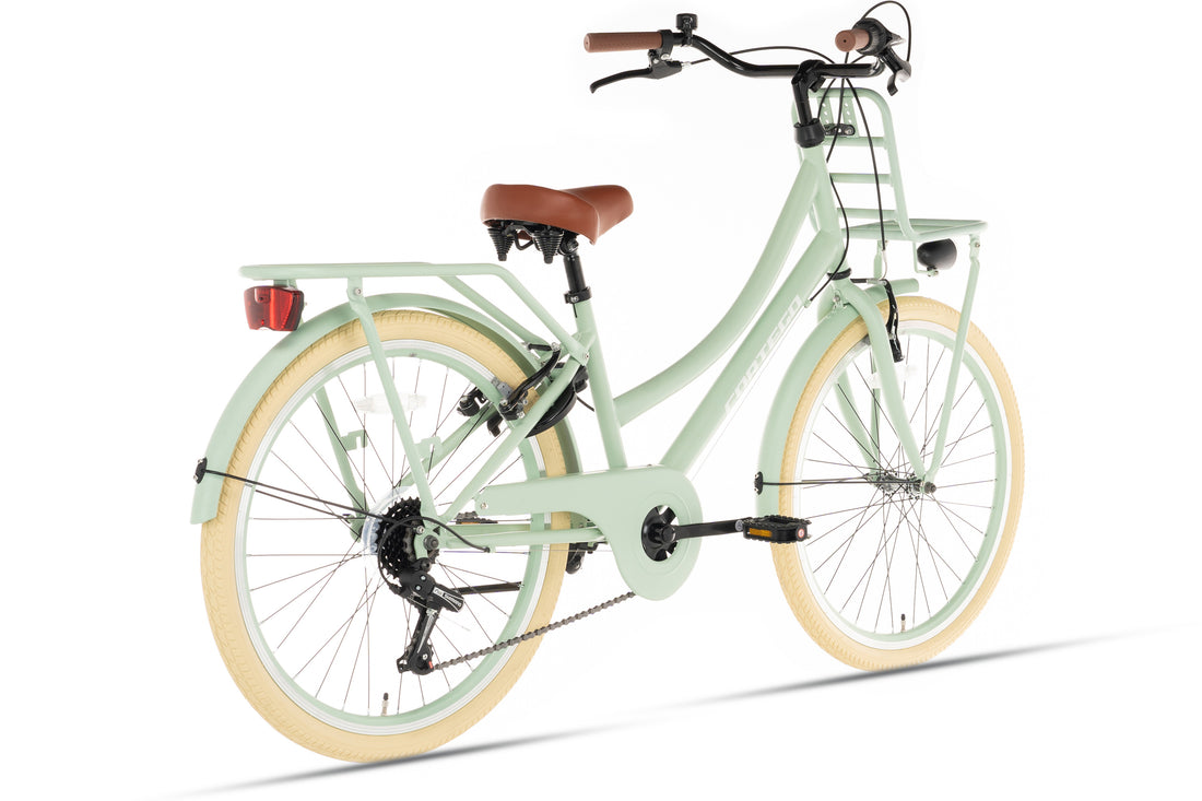 Cortego Transporter Meisjesfiets 26 inch - 7 Versnellingen - Groen