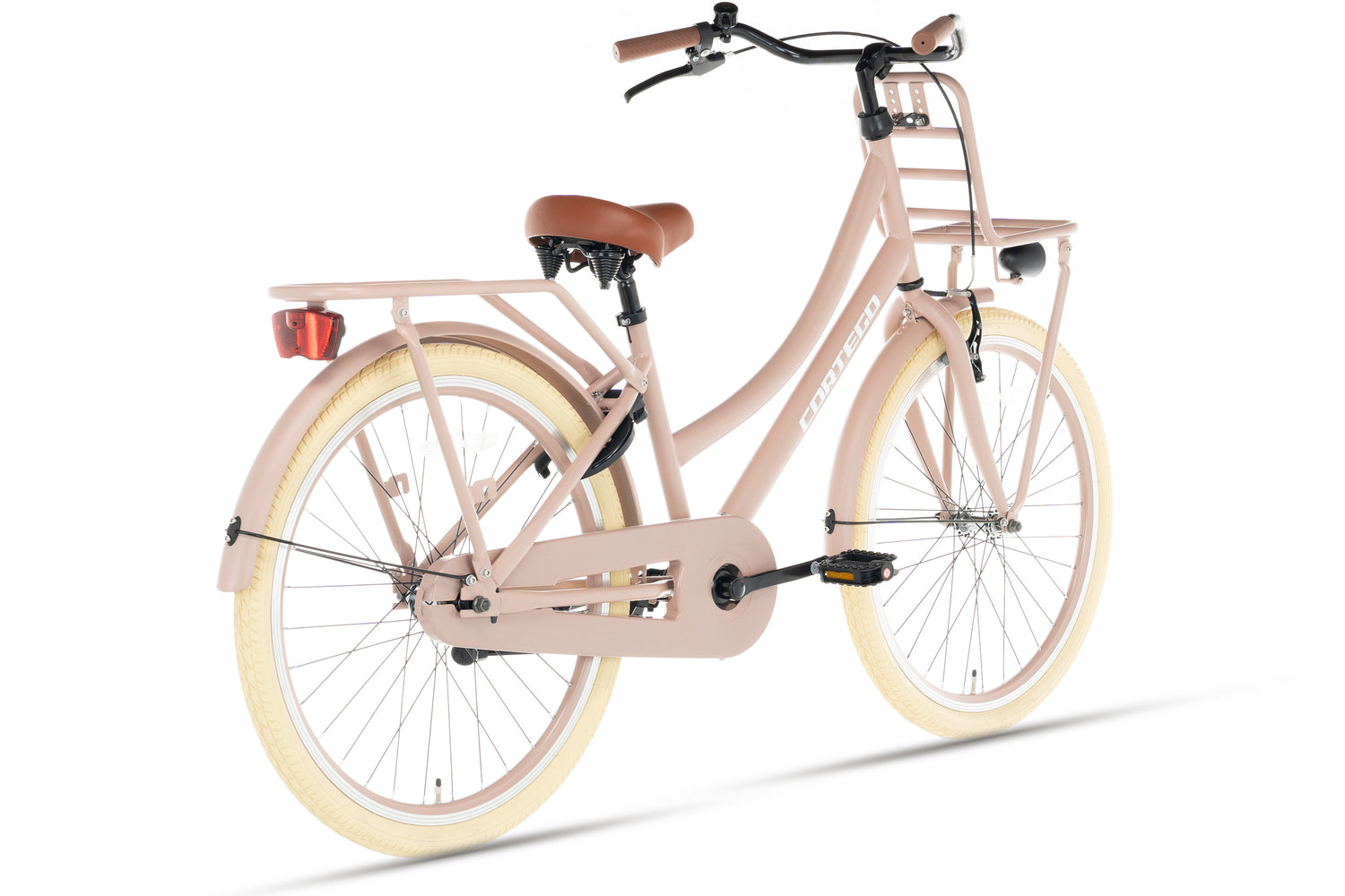 Cortego Transporter Meisjesfiets 26 inch Zalm