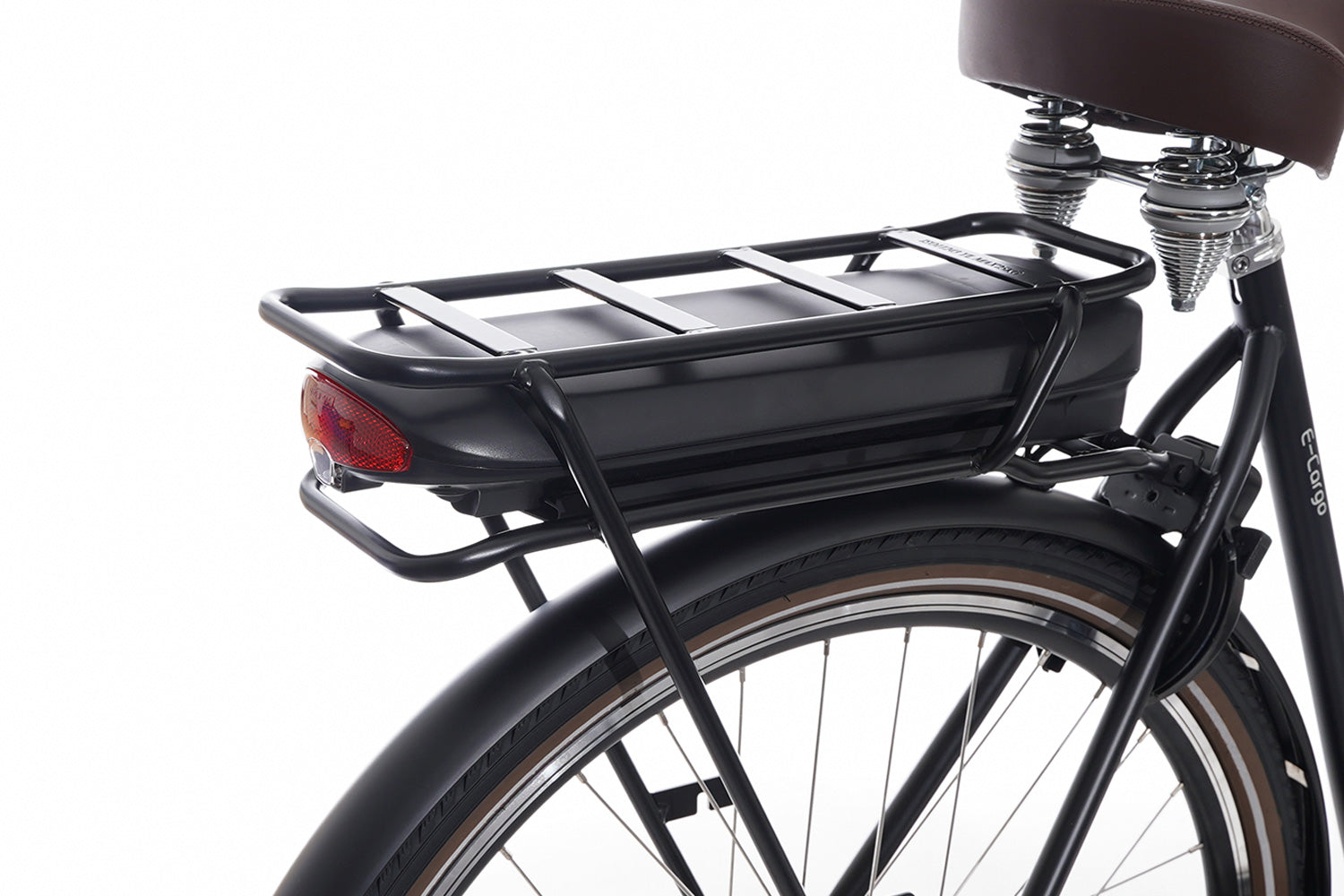 Rivena Cargo N7 Elektrische Transportfiets Mat-Zwart