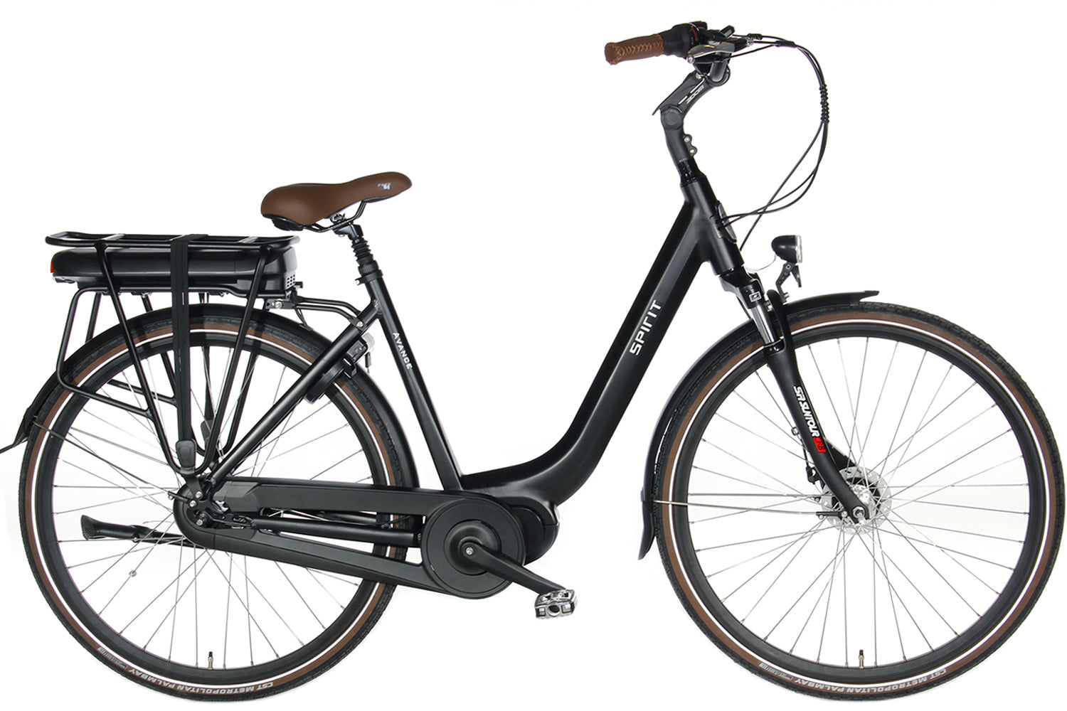 Spirit Avance N8 Elektrische Damesfiets middenmotor