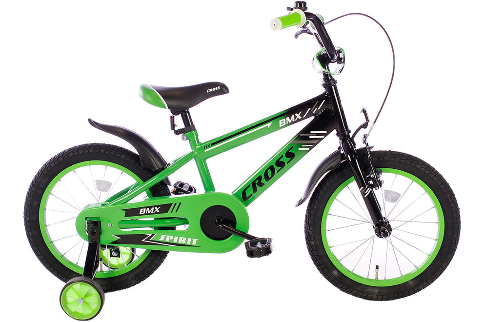 Cortego BMX Cross Jongensfiets groen 16 Inch