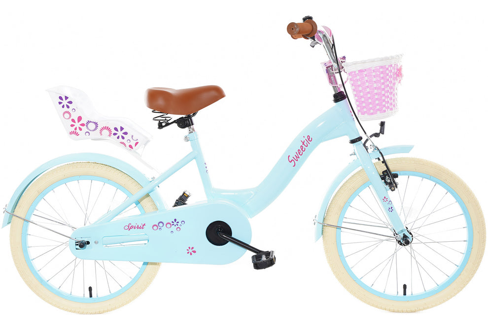 Spirit Sweetie Meisjesfiets Turquoise 18 inch