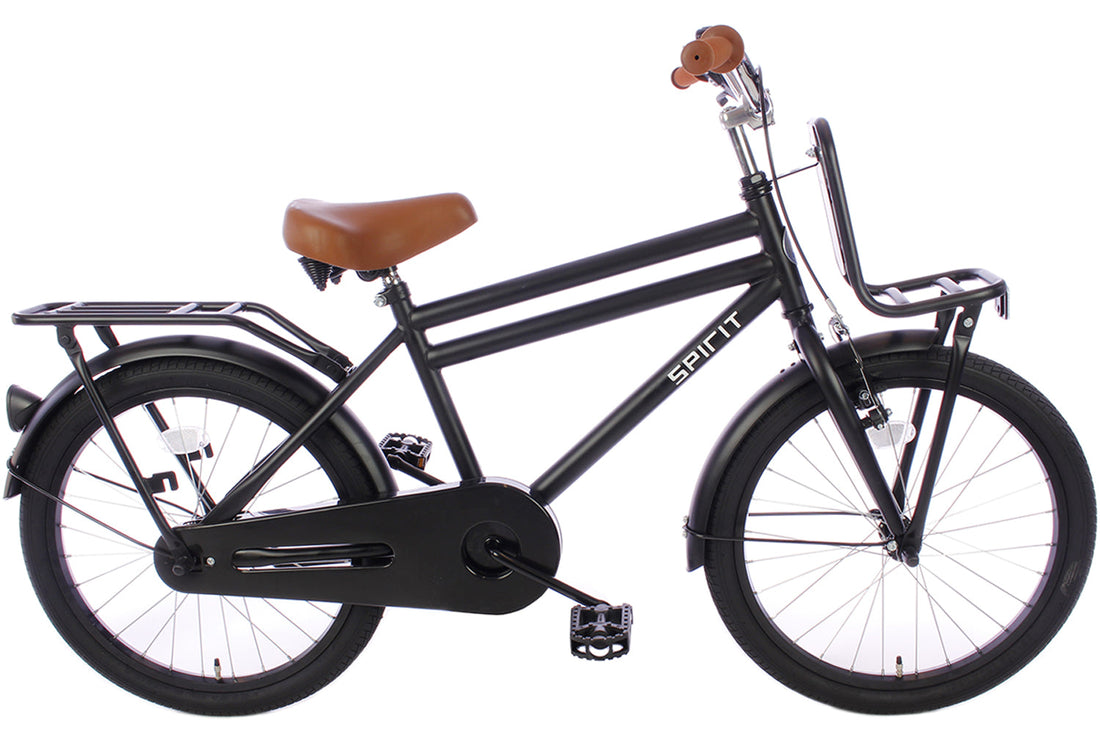 Cortego Urban Jongensfiets Mat-Zwart 22 inch