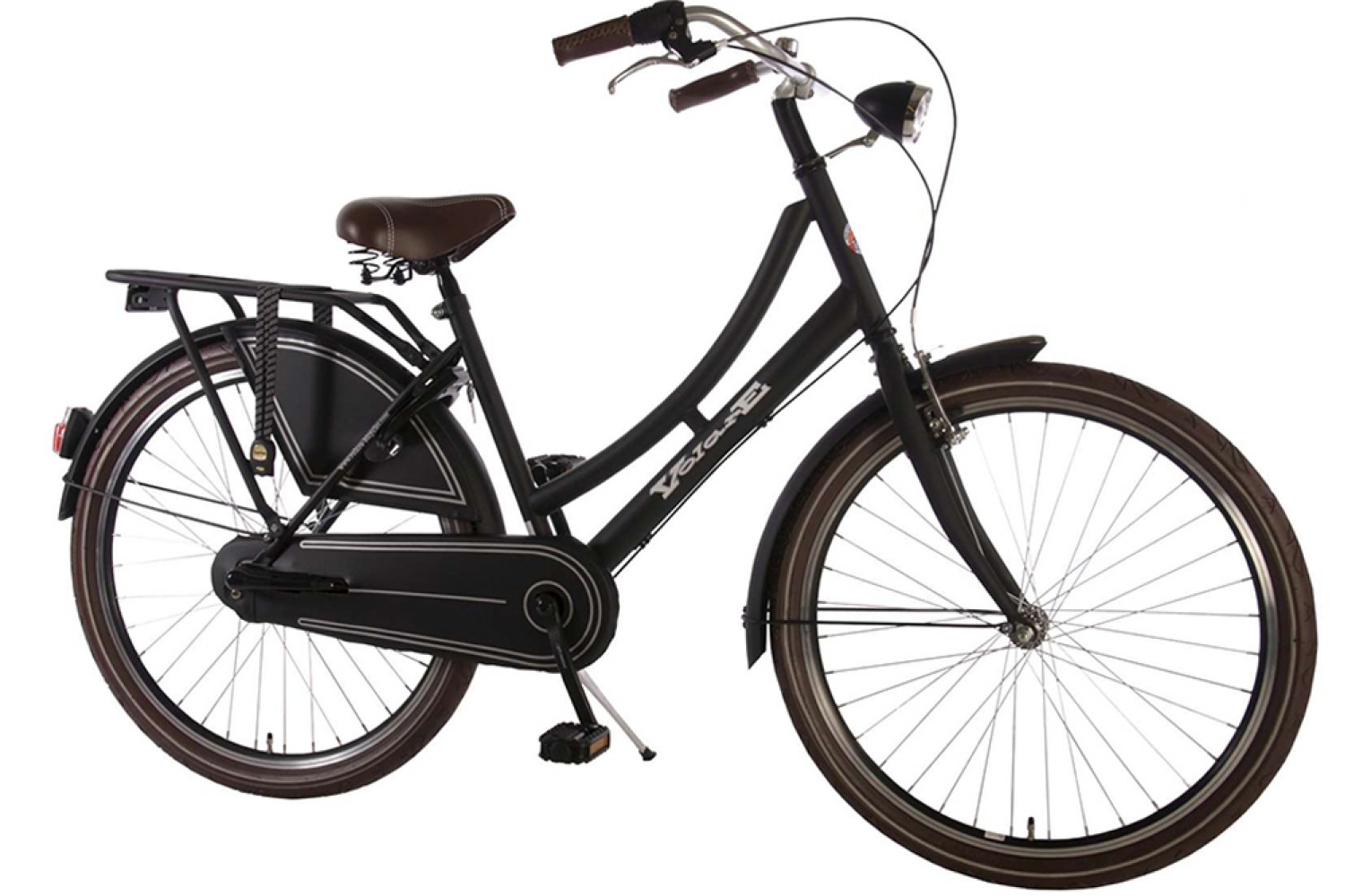 ik heb honger Bezienswaardigheden bekijken Mus Volare Omafiets drie versnellingen mat-zwart 26 inch | City-Bikes.nl